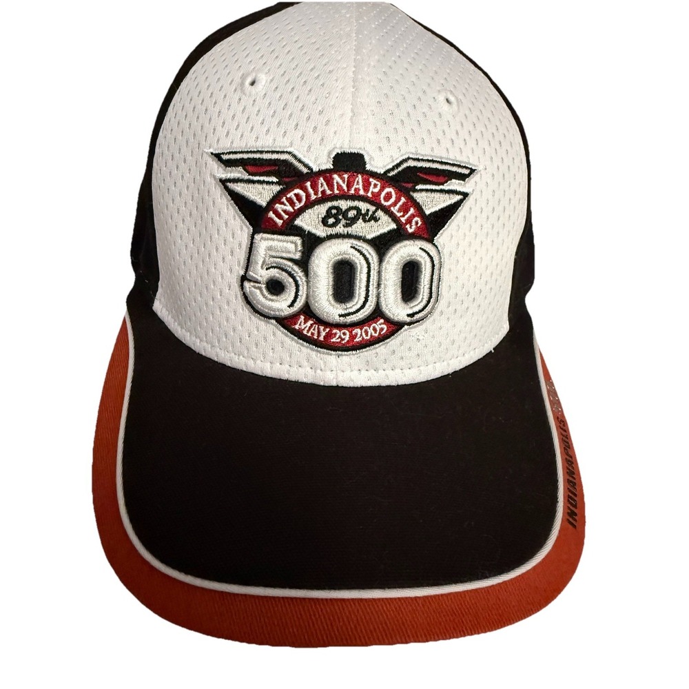 Reebok Indianapolis 500 Baseball Hat Mens Blue Adjustable Strap Cap One‎ Size
